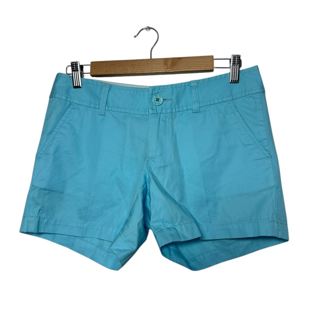 Lilly Pulitzer The Callahan Shorts Women's Size 0 Light Blue Style# 26712 Cotton - Picture 2 of 8
